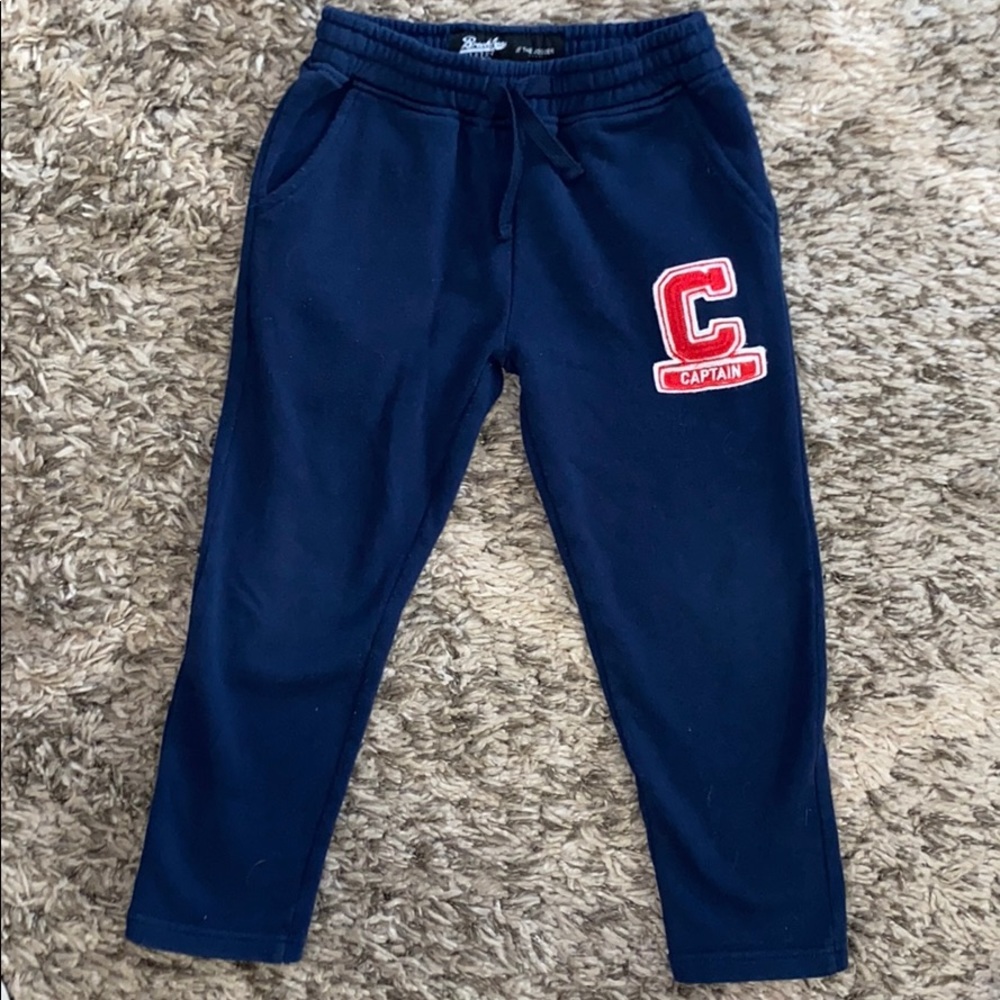 Boys Navy Joggers